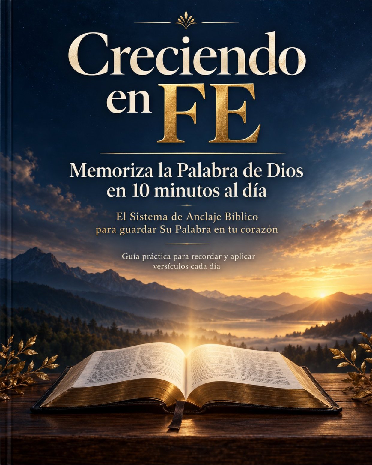 Portada del manual Creciendo en Fe